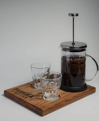 Filter coffee French press