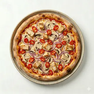 Pizza Spicy Chicken Grande (50 Cm.)