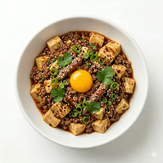 Doufu Estilo Mapo Picante Con Carne