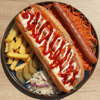 Хот-дог в булочці