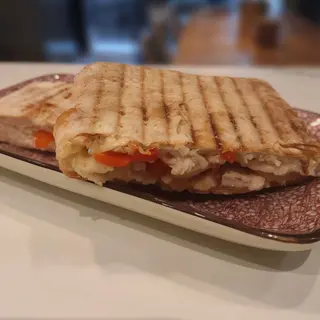 Bocadillo de pollo y pimiento
