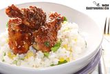 Plato De Alitas Con Arroz