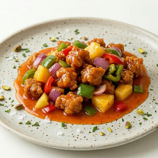 Cerdo Con Salsa Agridulce