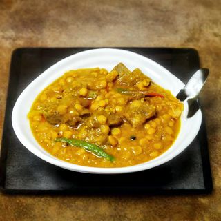 Lamb chana gosht