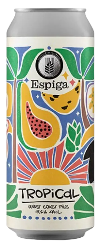 Tropical Espiga Lata 44 cl.