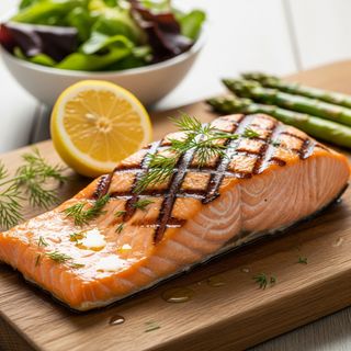 Escalope De Saumon Grillé