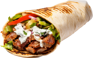 Kebab tortilla