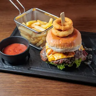 R pub sloppy joe burger