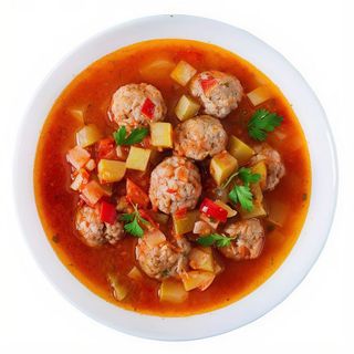 Tapa de Albóndigas + Patatas