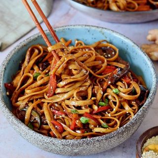 Vegetables Fried Rice Noodles 