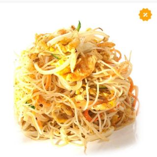 Spaghetti di riso con verdure