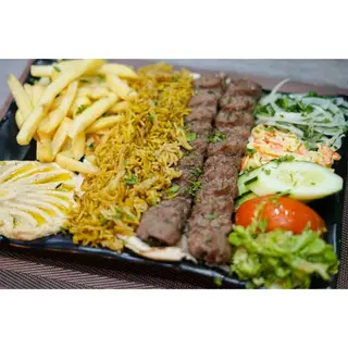Assiette Kebab Kafta De Viande