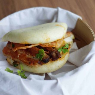  8 Gua bao de cerdo (1 ud.)