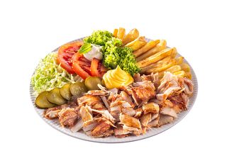 Shaorma De Pui Farfurie