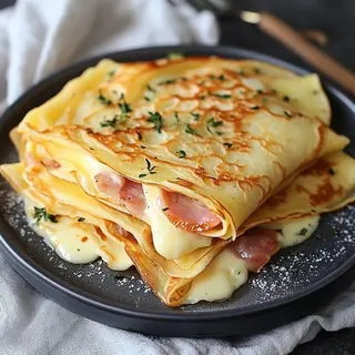Crêpe Jambon Au Fromage