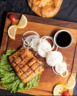 Стейк из осетрины