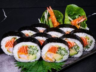 Grand Shrimp Salmon 6 szt