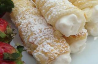 Cañitas Rellenas De Nata