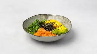 Poke łosoś