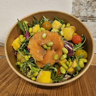 Ensalada de Salmón marinado 