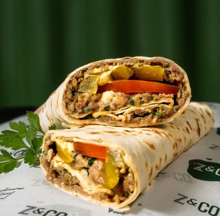 Wrap de Kafta & Hummus