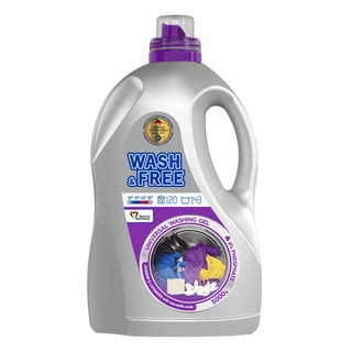 Гель для прання Wash&Free Жасмін та лаванда (5000г)