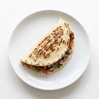 Taco De Gambas Y Pollo