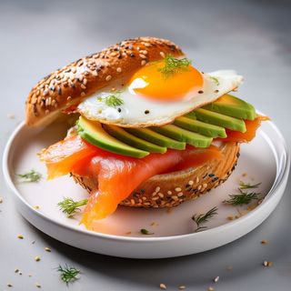 Bagel salmón especial  ( new) 