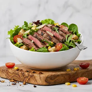 Beef Salad Hamburger
