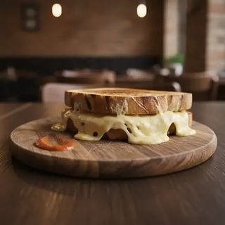 Tosta de Queijo e Fiambre no Pão