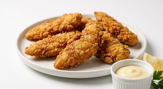 Tiras De Pollo Rebozado Novedad (6 Uds.)