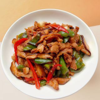 Ternera Con Salsa De Pimienta Negra Y Verdura