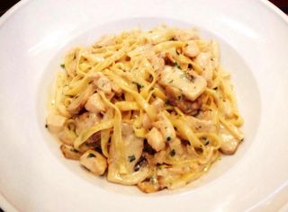 Pasta Poulet Et Champignons