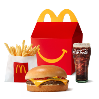 ჰეფი მილი ჩიზბურგერით