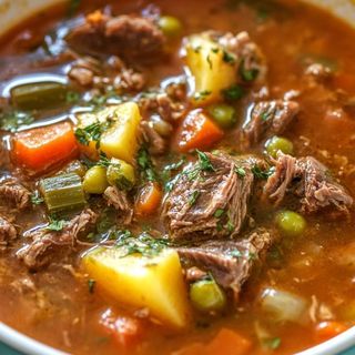 Beef soup 