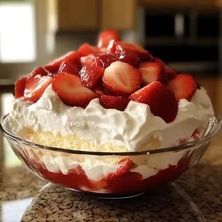 Fresas con crema
