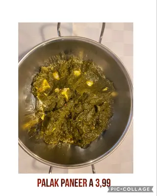 Palak paneer