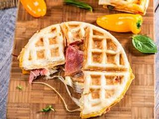 Waffle Salé Salami