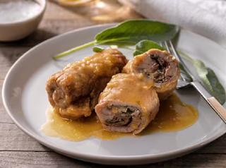 Panini Involtini cu piept de pui, fistic, Philadelphia