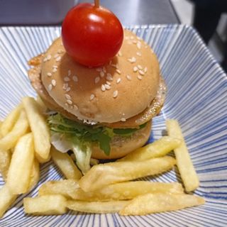 Mini Hamburguesa de Langostino