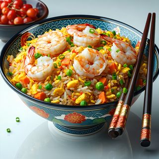 Riz Chinois Aux Crevettes
