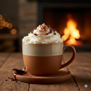 Cioccolata calda con panna
