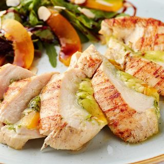 Escalope de dinde sauce roquefort