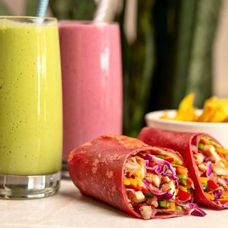 Wrap + Side + Fresh Juice