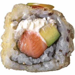 Fried salmon philly