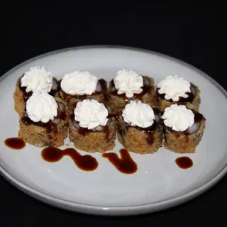 Sushi tonno fritto e Philadelphia 8 pezzi(105)