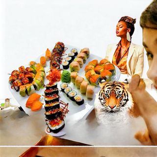 Тайгър сет (54бр-1200г)