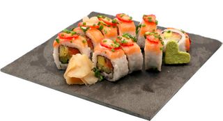 Dragon Salmão E Morango 9 Peças