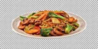 Nouilles Asiatiques Au Poulet