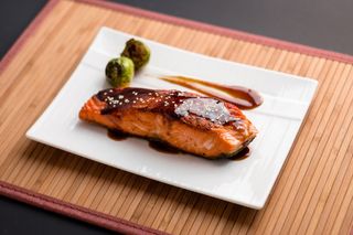 Salmon teriyaki